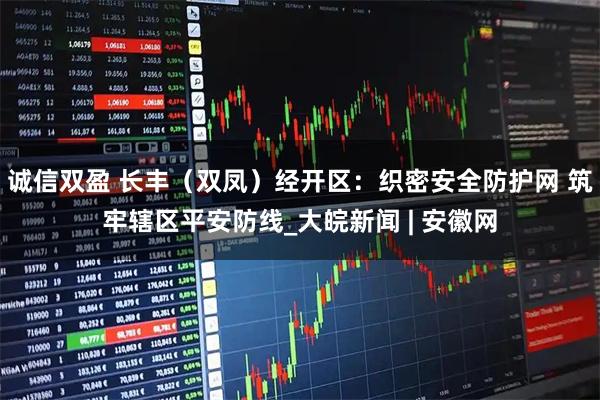 诚信双盈 长丰（双凤）经开区：织密安全防护网 筑牢辖区平安防线_大皖新闻 | 安徽网