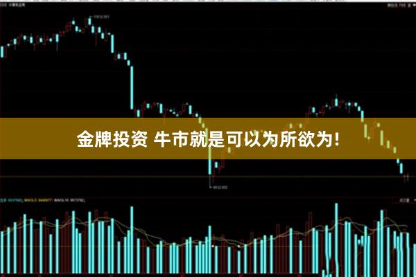 金牌投资 牛市就是可以为所欲为!